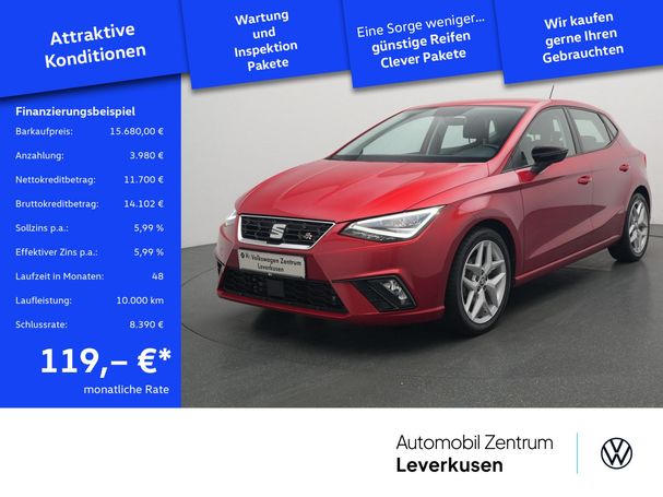 Seat Ibiza 1.0 TSI FR 85 kW image number 1