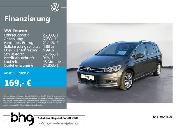 Volkswagen Touran 2.0 TDI DSG Highline 110 kW image number 8