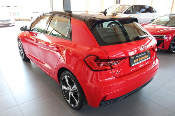 Audi A1 30 TFSI Sportback Advanced 85 kW image number 6