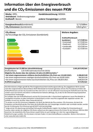 Opel Mokka 1.2 Elegance 100 kW image number 5