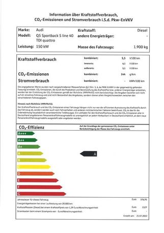 Audi Q5 40 TDI quattro S-line Sportback 150 kW image number 15