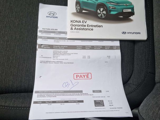 Hyundai Kona 64 kWh 150 kW image number 8