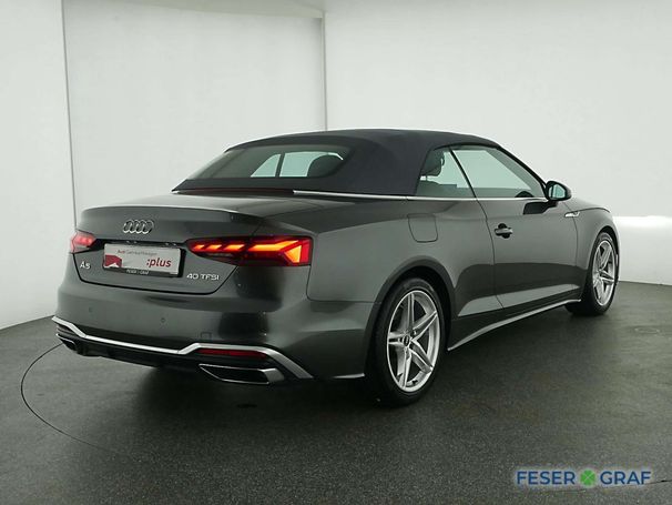 Audi A5 40 TFSI S tronic S-line Cabrio 150 kW image number 2