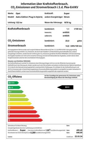 Opel Astra 165 kW image number 15