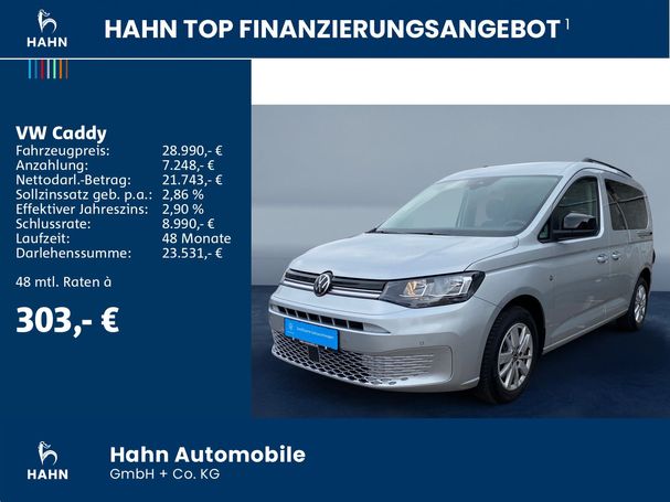 Volkswagen Caddy 1.5 TSI Life 84 kW image number 1