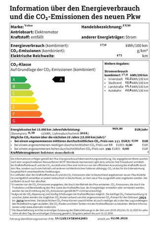 Volvo EX30 Single Extended 69 kWh 200 kW image number 13