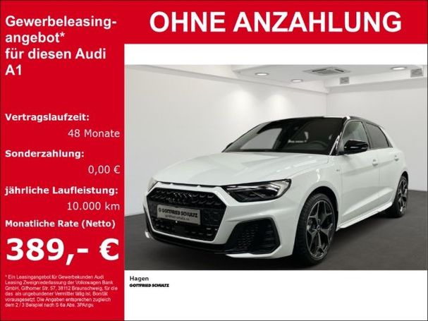 Audi A1 30 TFSI S tronic S-line Sportback 85 kW image number 6