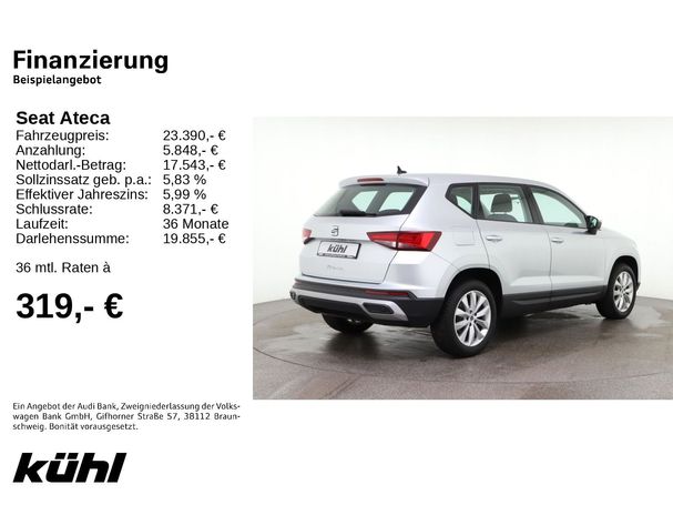 Seat Ateca 1.5 TSI Style 110 kW image number 4