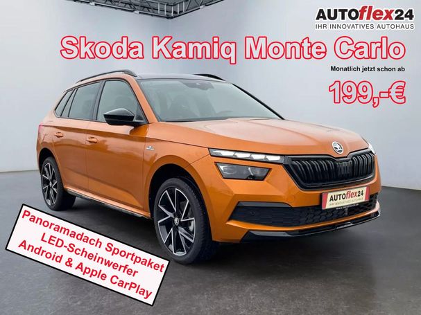 Skoda Kamiq 1.5 TSI Monte Carlo 110 kW image number 3