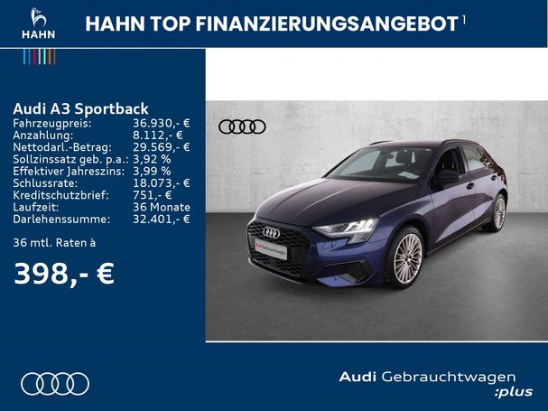 Audi A3 35 TDI Sportback Advanced 110 kW image number 4