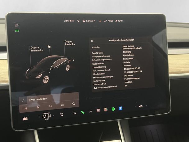 Tesla Model 3 Performance Long Range AWD 324 kW image number 20