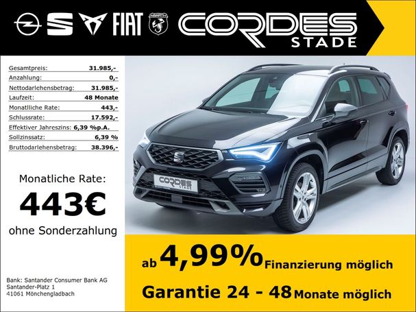 Seat Ateca 1.5 TSI ACT FR 110 kW image number 5