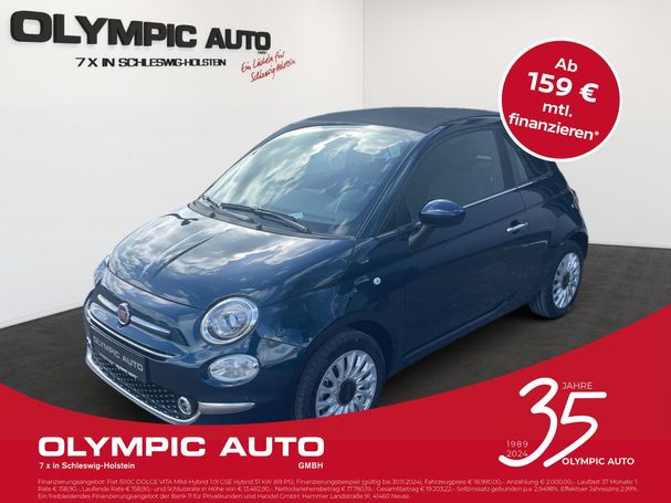 Fiat 500C 1.0 GSE Hybrid 51 kW image number 1