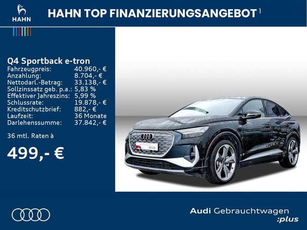 Audi Q4 40 e-tron S-line Sportback 150 kW image number 4