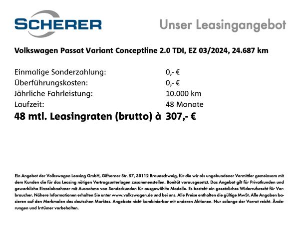 Volkswagen Passat Variant 2.0 TDI 110 kW image number 5