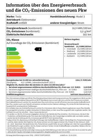 Tesla Model 3 Long Range AWD Dual Motor 366 kW image number 6