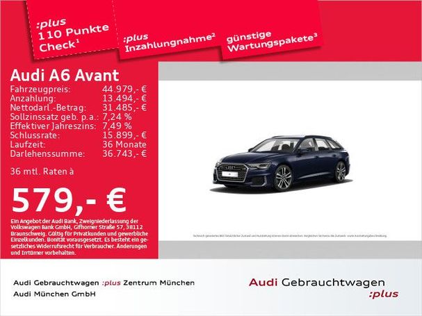 Audi A6 40 TDI S tronic S-line Avant 150 kW image number 2