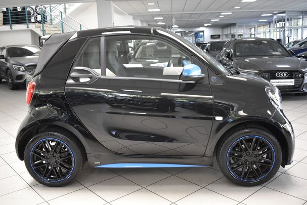 Smart ForTwo cabrio EQ passion edition nightsky 60 kW image number 8