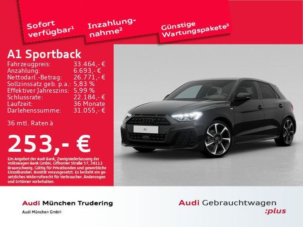 Audi A1 35 TFSI S-line Sportback 110 kW image number 1