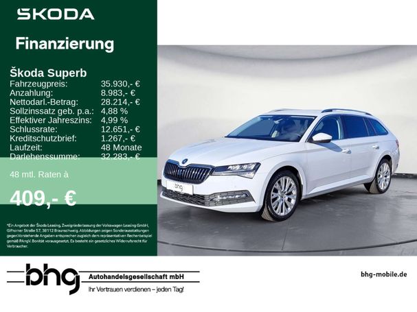 Skoda Superb Combi 2.0 TDI Style 110 kW image number 5