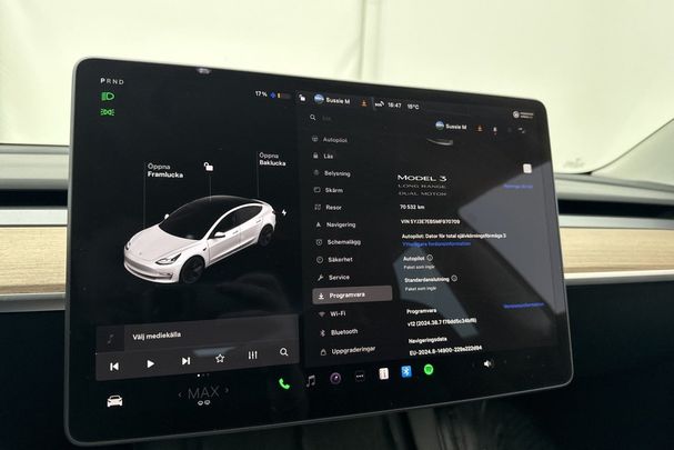 Tesla Model 3 Long Range AWD 324 kW image number 17