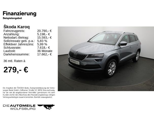 Skoda Karoq 1.0 TSI 81 kW image number 6