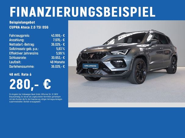 Cupra Ateca 2.0 TSI DSG 4Drive 221 kW image number 6