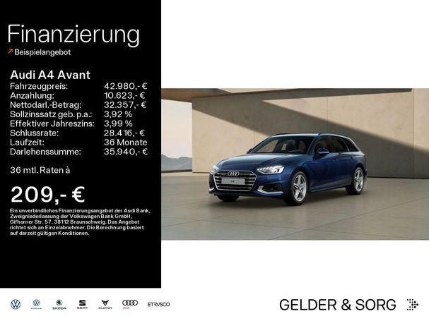 Audi A4 40 TDI Avant Advanced 150 kW image number 4