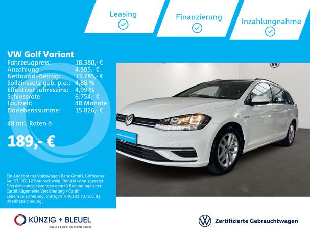 Volkswagen Golf Variant 1.5 TSI Comfortline 96 kW image number 4