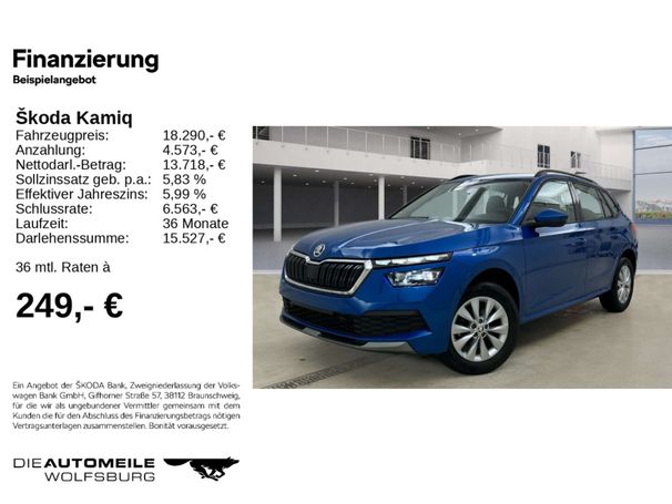 Skoda Kamiq 1.0 TSI Ambition 81 kW image number 2