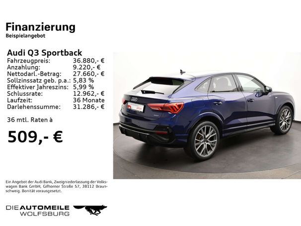 Audi Q3 40 TDI quattro S-line 147 kW image number 5