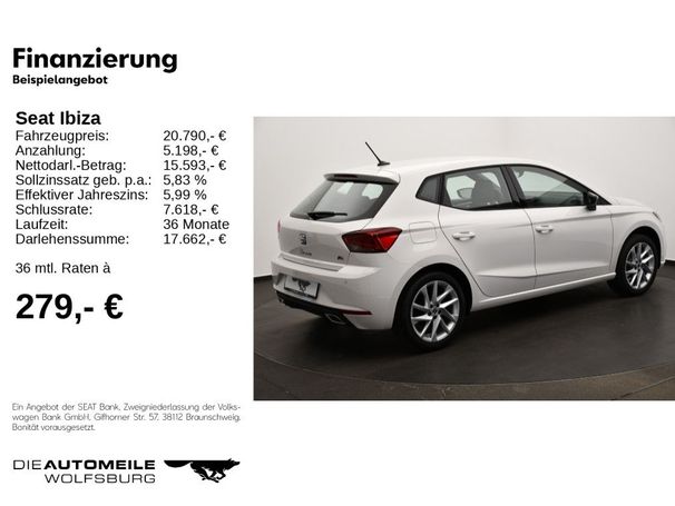 Seat Ibiza 1.0 TSI FR 70 kW image number 2