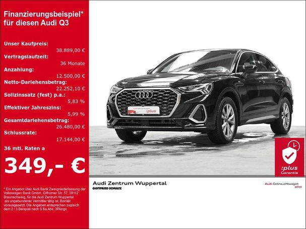 Audi Q3 35 TFSI S-line Sportback 110 kW image number 5