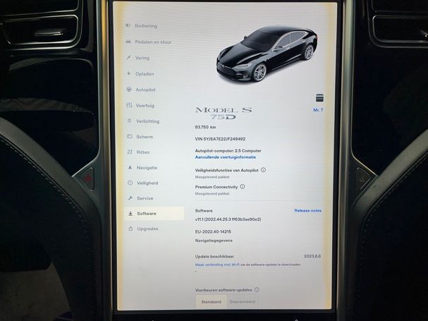 Tesla Model S 75D AWD 386 kW image number 18