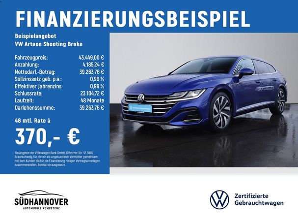 Volkswagen Arteon Shooting Brake 2.0 TSI R-Line DSG 140 kW image number 6