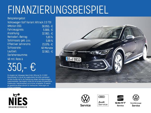 Volkswagen Golf Alltrack 2.0 TDI 4Motion DSG 147 kW image number 5