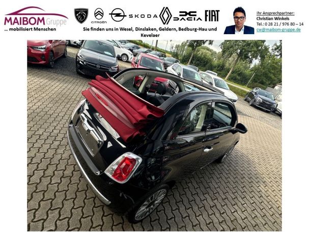 Fiat 500C 1.2 Lounge 51 kW image number 8