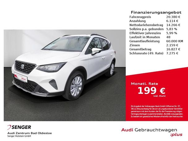 Seat Arona 1.0 TSI Style 85 kW image number 6