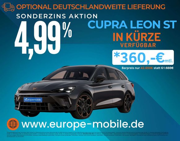 Cupra Leon Sportstourer VZ 2.0 TSI DSG 245 kW image number 5