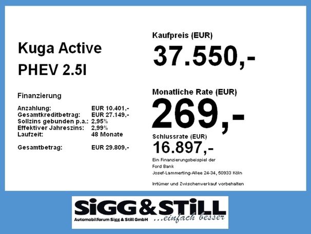 Ford Kuga Active 2.5 PHEV 178 kW image number 3