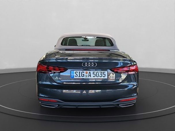 Audi A5 40 TFSI S tronic Cabrio 150 kW image number 5