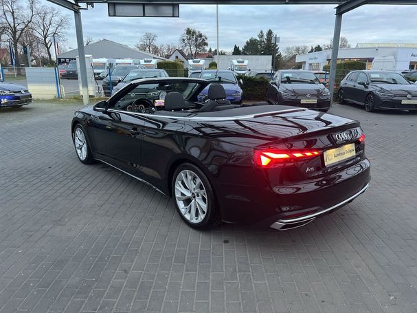 Audi A5 40 TFSI Cabrio Advanced 150 kW image number 18