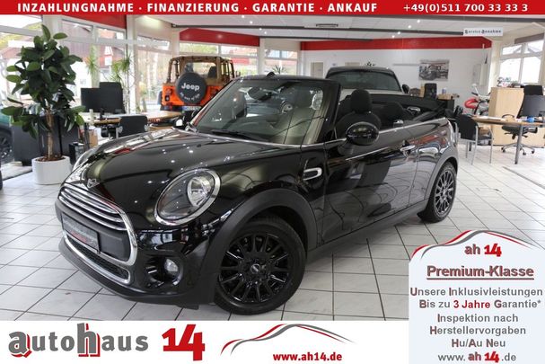 Mini One Cabrio 75 kW image number 1