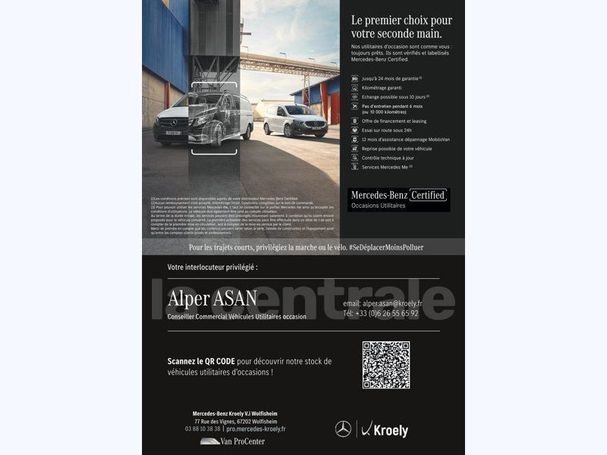 Mercedes-Benz Vito 114 CDi long 100 kW image number 32