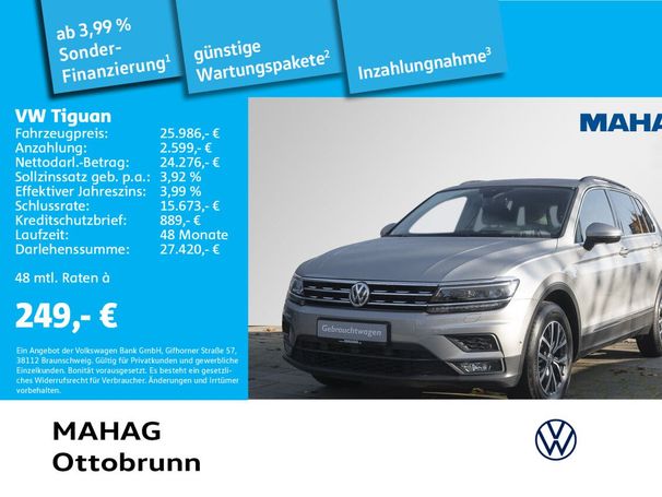 Volkswagen Tiguan 2.0 TDI Comfortline 4Motion DSG 110 kW image number 3