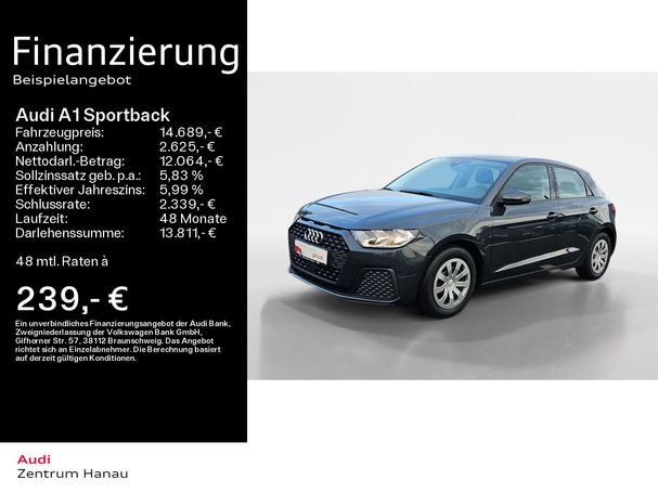 Audi A1 30 TFSI Sportback 85 kW image number 5