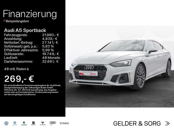 Audi A5 40 g-tron S-line 125 kW image number 5