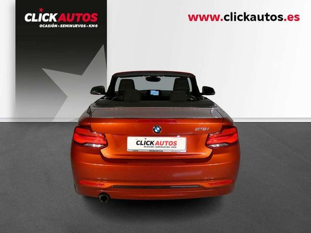 BMW 218i Cabrio 100 kW image number 8