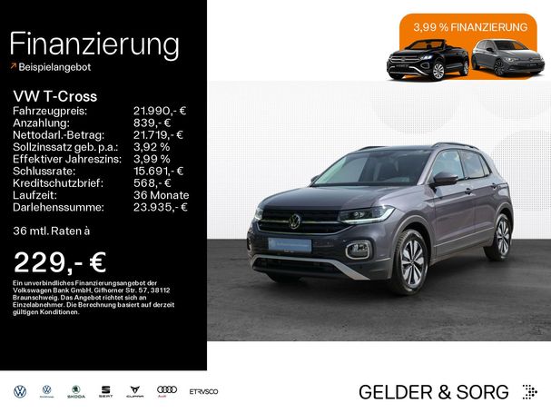 Volkswagen T-Cross 1.0 TSI Life 81 kW image number 4