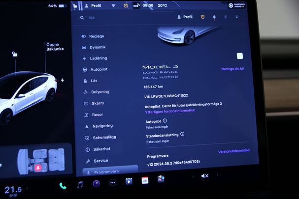 Tesla Model 3 Long Range AWD Dual Motor 324 kW image number 17